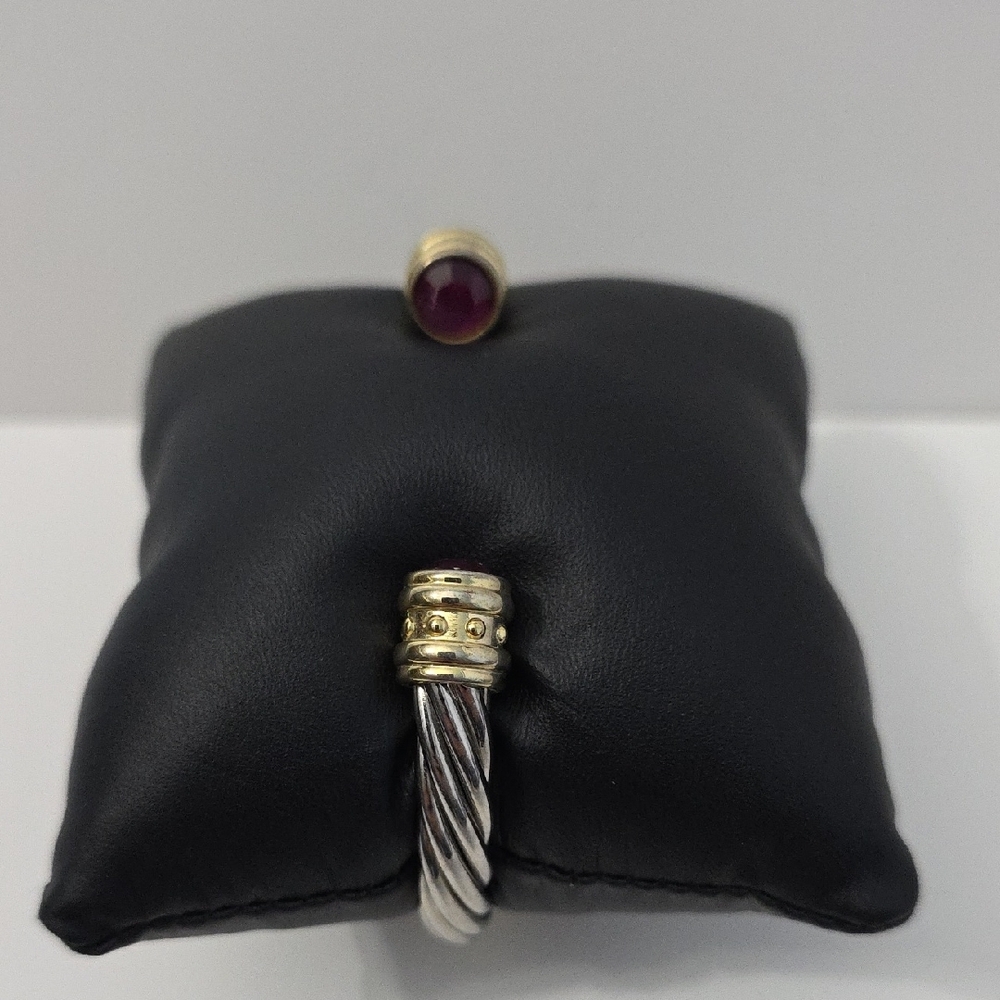 Gruen Gold and Silver Vintage Dress Watch with Two-Tone Band And Ref Crystal Acc - Picture 4 of 5